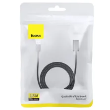 USB подовжувач Baseus AirJoy Series USB2.0 to USB2.0 Extension кабель 1.5м Чорний