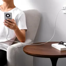 Кабель Baseus Superior Series Fast Charging Data Cable USB to Type-C 65W SUPERVOOC 1m Білий