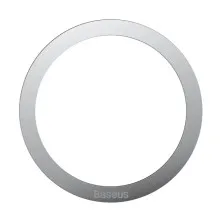 Магнитное кольцо Baseus Halo Series Magnetic Metal Ring с функцией Magsafe набор 2 штуки Серебристый