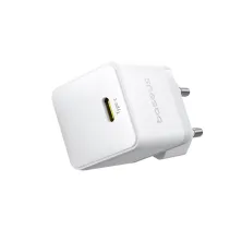 Сетевое зарядное устройство Baseus Palm Fast Charger 1C PD3.0 30W Type-C 3A  + Кабель Type-C to Type-C 60W 20V/3A 1м Белый