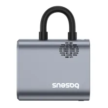 Велокомпресор універсальний Baseus PrimeTrip Series Portable Bike Pump акумуляторний 1750mAh 45W Сірий