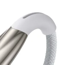 Кабель Baseus Glimmer Series Fast Charging Data Cable Type-C to Type-C 100W 20V 5A 1m Білий