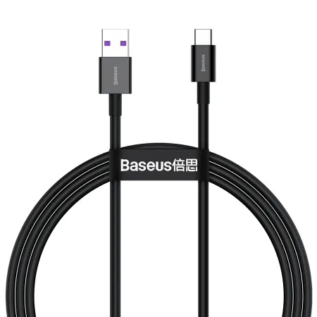 Кабель Baseus Superior Series Fast Charging Data Cable USB to Type-C 66W 11V 6A 1m Черный