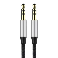 Аудіо-кабель Baseus Yiven AUX 3.5 to AUX 3.5 Audio Cable M30 1м Чорний