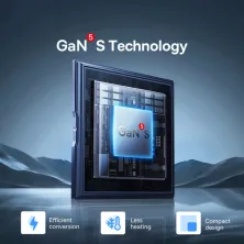 Мережевий зарядний пристрій Baseus GaN5S Fast Charger 1C PD3.0 20W Type-C 3A Чорний