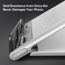 Подставка для ноутбука Baseus Lets go Mesh Portable Laptop Stand Белый