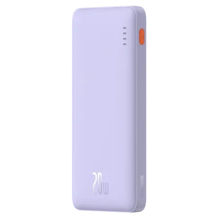 УМБ Baseus Airpow Fast Charge 10000mAh 20W 3A з технологією QC3.0+PD3.0 USB+Type-C Фіолетовий