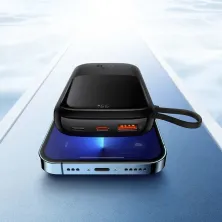 УМБ Baseus Q Pow Pro 20000mAh 22.5W 5A з технологією QC3.0+PD3.0 та Type-C кабелем 22.5W Чорний