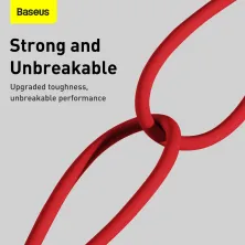 Кабель Baseus Superior Series Fast Charging Data Cable USB to Lightning 2.4A 1m Червоний