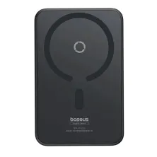 УМБ Baseus MagPro Magnetic Bracket Wireless Fast Charge 5000mAh 20W 2.4A QC3.0+PD3.0 з Бездротовою зарядкою Qi 15W Чорний