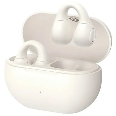 Беспроводные наушники открытого типа Baseus Bass 15 Clip Open-Ear Wireless TWS Earbuds Белый