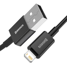 Кабель Baseus Superior Series Fast Charging Data Cable USB to Lightning 2.4A 1m Чорний