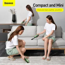 Акумуляторний пилосос Baseus C1 Capsule Vacuum Cleaner 45 Вт 3800 Па Зелений