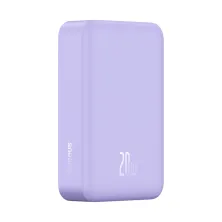 УМБ Baseus Magnetic Mini Wireless Fast Charge 2in1 20000mAh 20W 3A QC3.0+PD3.0 с Беспроводной зарядкой Qi 15W Фиолетовый