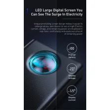 УМБ Baseus Amblight 30000mAh 65W 6A с технологией QC3.0+PD3.0 + кабель Baseus Xiaobai series Type-C to Type-C 100W 20V/5A 1м Черный