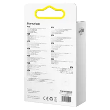 Кабель Baseus Jelly Liquid Silica Gel Fast Charging Data Cable Type-C to Type-C 100W 20V 5A 2m Черный