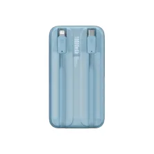 УМБ Baseus Comet Digital Display Fast Charge 10000mAh 22.5W 3A с технологией QC3.0+PD3.0 и iP 20W+Type-C 22.5W кабелем Голубой
