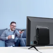 HDMI адаптер Baseus Meteorite Shimmer Wireless Display Adapter відео-адаптер бездротовий Чорний