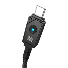 Кабель Baseus Unbreakable Series Fast Charging Data Cable Type-C to Type-C 100W 20V 5A 2m Чорний