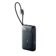 УМБ Baseus EnerFill FC11 Dual-Cable 20000mAh 22.5W с технологией QC3.0+PD3.0 и iP 20W+Type-C 22.5W кабелем Черный