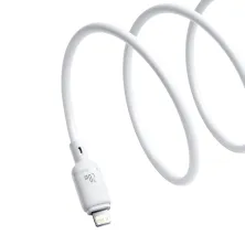 Кабель Baseus Silky Series Fast Charging Data Cable Type-C to Lightning PD 20W 1m Белый