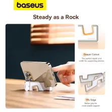 Підставка для телефона Baseus Portable Series Folding Phone Stand Білий