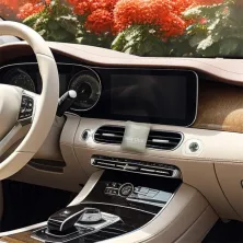 Ароматизатор в машину Baseus Margaret Car Air Freshener з ароматом Cedar Oud Сірий