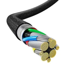Кабель Baseus Dynamic 3 Series Fast Charging Data Cable Type-C to Type-C 100W 20V 5A 2m Чорний