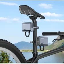 Велокомпресор універсальний Baseus PrimeTrip Series Portable Bike Pump акумуляторний 1750mAh 45W Сірий