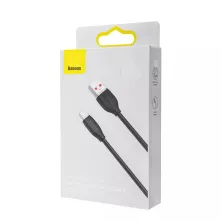 Кабель Baseus Jelly Liquid Silica Gel USB to Lightning 2.4A 1.2m Чорний