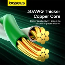 Кабель Baseus High Speed CAT8 RJ45 40Gigabit Network Ethernet Braided Cable Круглый 10m Черный