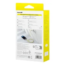 Кабель Baseus Discolor Series Fast Charging Data Cable Type-C to Lightning PD 20W 1m Жовтий