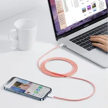 Кабель Baseus Dynamic Series Fast Charging Data Cable Type-C to Lightning PD 20W 1m Помаранчевий