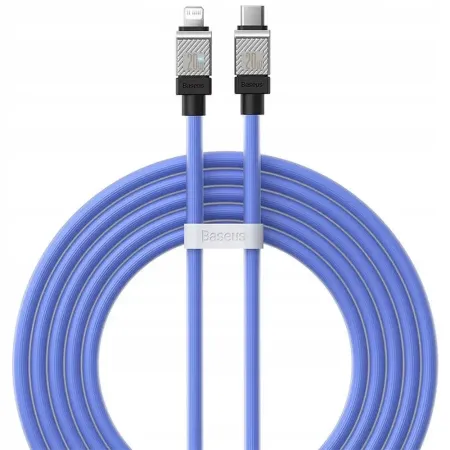 Кабель Baseus CoolPlay Series Fast Charging Data Cable Type-C to Lightning PD 20W 2m Синій