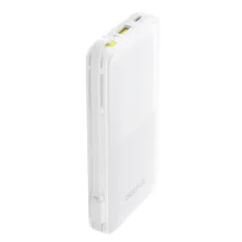 УМБ Baseus Bipow 2 with USB-C Cable 10000mAh 20W с технологией QC3.0+PD3.0 и Type-C кабелем 20W Белый