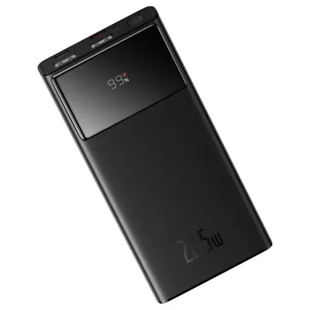 УМБ Baseus Star-Lord Digital Display 10000mAh 22.5W с технологией QC3.0+PD3.0 2USB+Type-C + Кабель USB to Type-C Черный