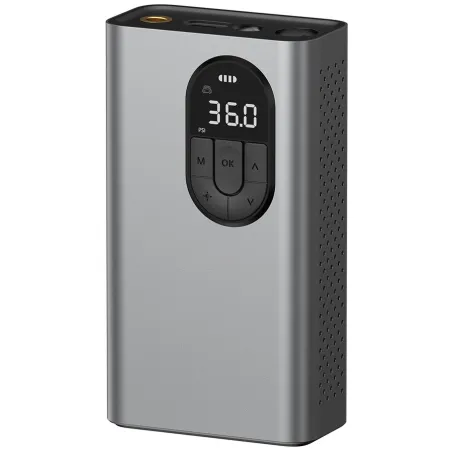 Компресор універсальний Baseus Energy Source Inflator Pump акумуляторний 7500mAh Сірий