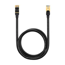 Кабель Baseus High Speed CAT7 Seven Types RJ45 10Gigabit Network Cable Ethernet Круглый 1.5m Черный