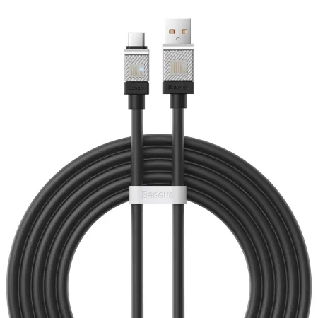 Кабель Baseus CoolPlay Series Fast Charging Data Cable USB to Type-C 100W 20V 5A 2m Черный