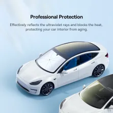 Солнцезащитный зонт автомобильный Baseus CoolRide Doubled-Layered Windshield Sun Shade Umbrella Pro Large Черный