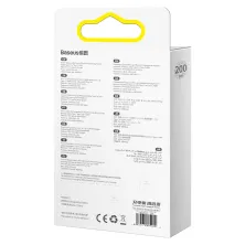 Кабель Baseus Jelly Liquid Silica Gel Fast Charging Data Cable Type-C to Type-C 100W 20V 5A 2m Синий