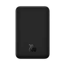 УМБ Baseus Magnetic Mini Wireless Fast Charge 2in1 20000mAh 20W 3A QC3.0+PD3.0 з Бездротовою зарядкою Qi 15W Чорний