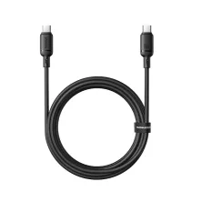 Кабель Baseus Silky Series Fast Charging Data Cable Type-C to Type-C 100W 20V 5A 2m Чорний