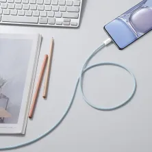 Кабель Baseus Dynamic Series Fast Charging Data Cable Type-C to Type-C 100W 20V 5A 1m Синій