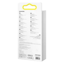Кабель Baseus Flash Series 2 3-in-1 Fast Charging Data Cable Type-C to Lightning+Type-C+MicroUSB 100W 1.5m Чорний