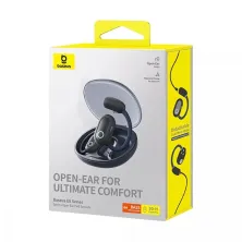 Беспроводные наушники открытого типа Baseus Eli Sport 1 Open-Ear Wireless TWS Earbuds IPX4 Черный