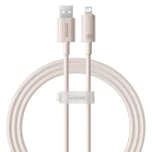 Кабель Baseus Habitat Series Fast Charging Data Cable USB to Lightning 2.4A 1m Рожевий