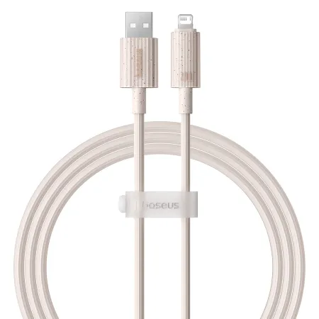 Кабель Baseus Habitat Series Fast Charging Data Cable USB to Lightning 2.4A 1m Рожевий