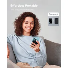 УМБ Baseus Magnetic Mini Wireless Fast Charge 2in1 10000mAh 30W 3A QC3.0+PD3.0 с Беспроводной зарядкой Qi 15W Черный