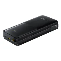 УМБ Baseus Bipow 2 with USB-C Cable 20000mAh 20W с технологией QC3.0+PD3.0 и Type-C кабелем 20W Чорний